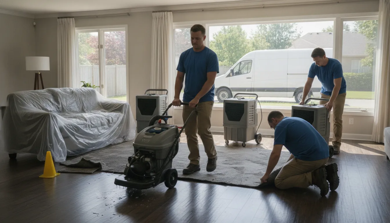 Water Damage in Orient